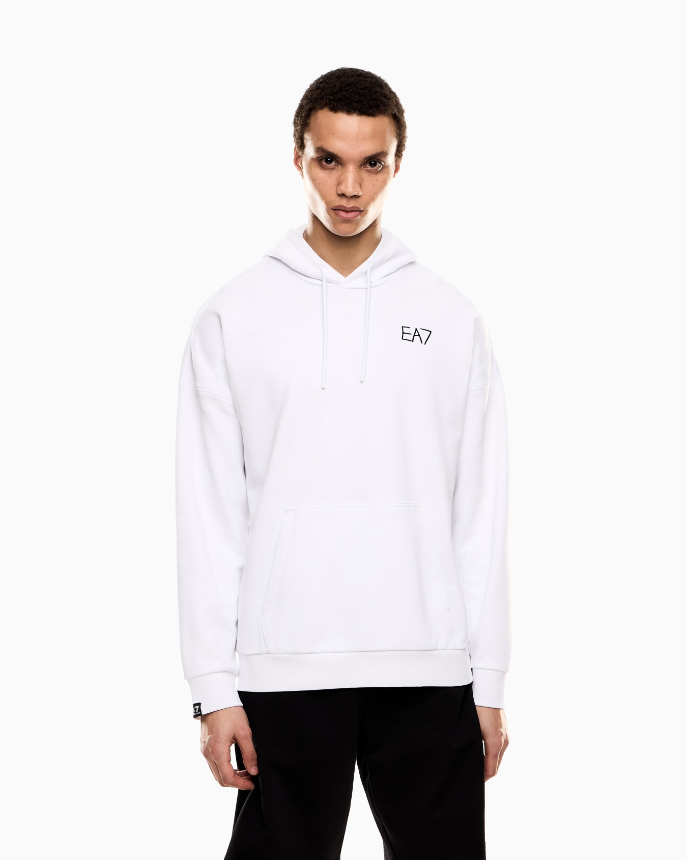 Cotton hooded Graphic Series sweatshirt Slide 3