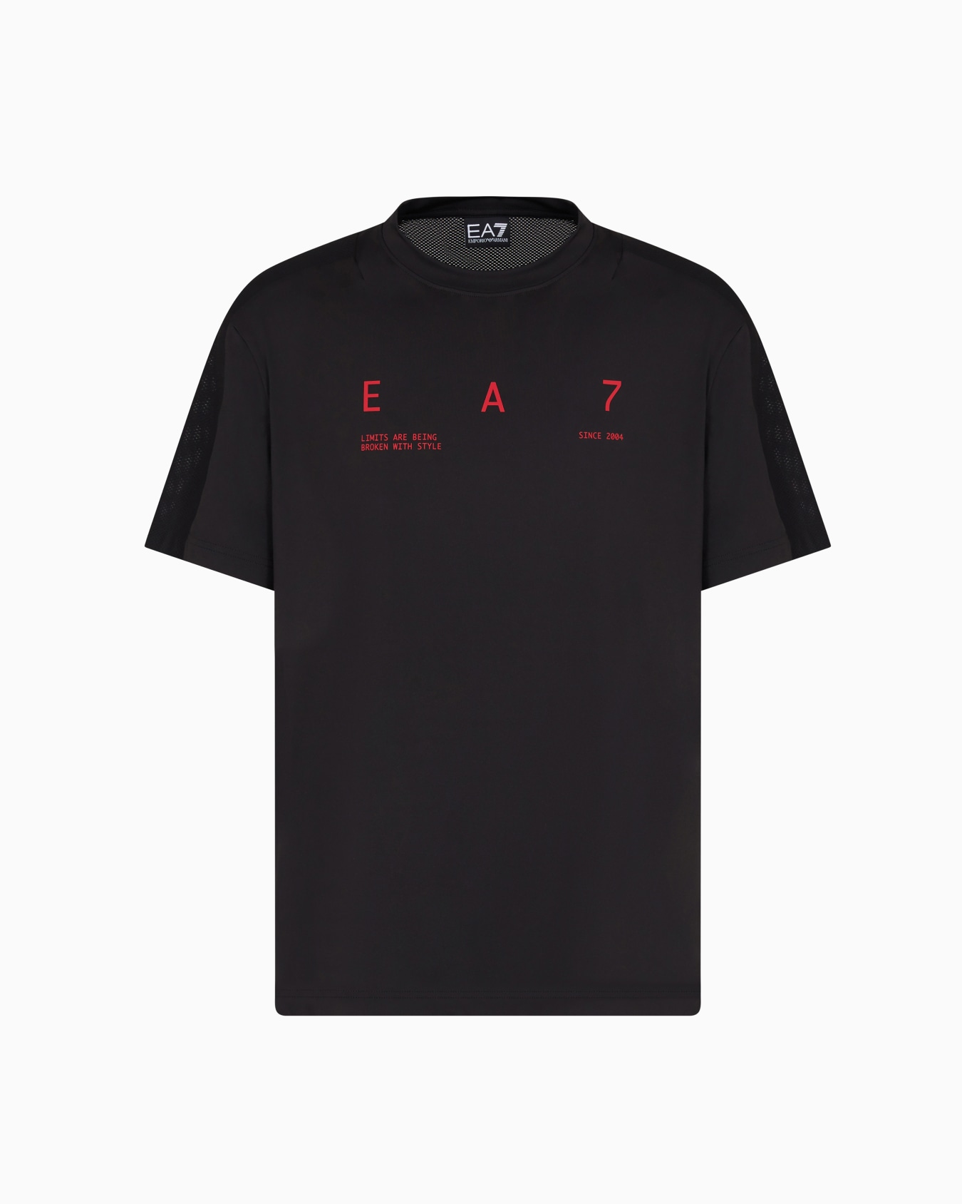 Graphic Series stretch technical fabric crew-neck T-shirt Slide 0