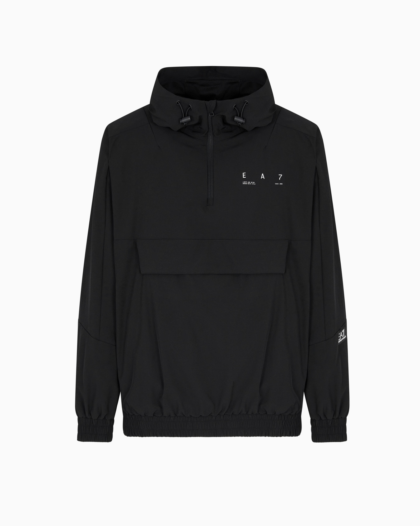 Graphic Series stretch technical fabric hooded jacket Slide 0