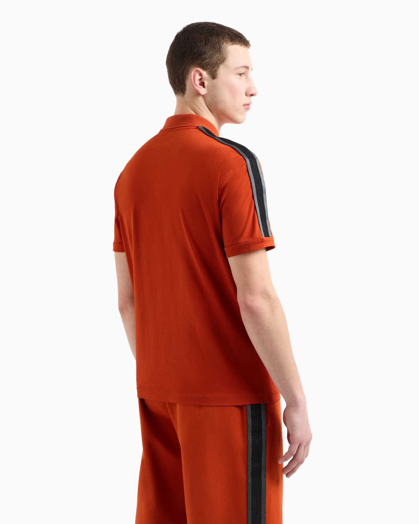Logo Series cotton-jersey polo shirt Slide 2
