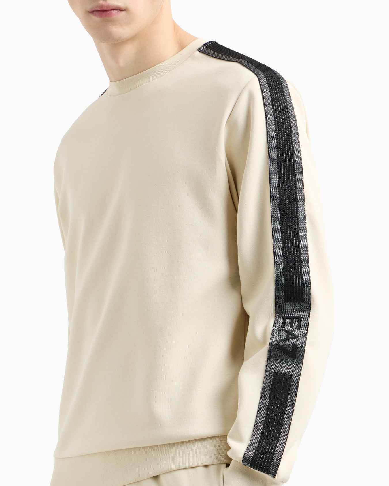 Logo Series cotton-jersey crew-neck sweatshirt Slide 4