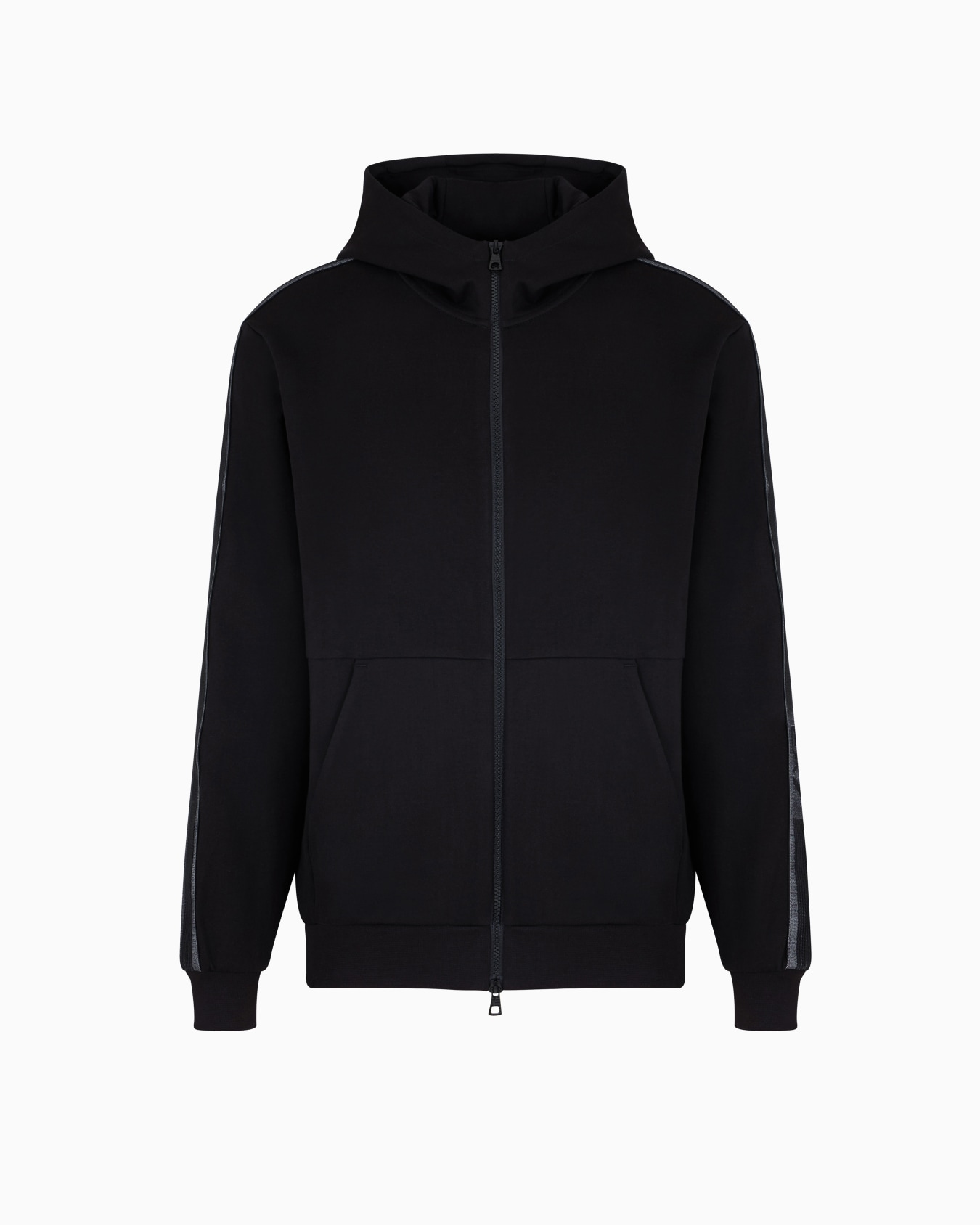Logo Series hooded cotton-jersey sweatshirt Slide 0