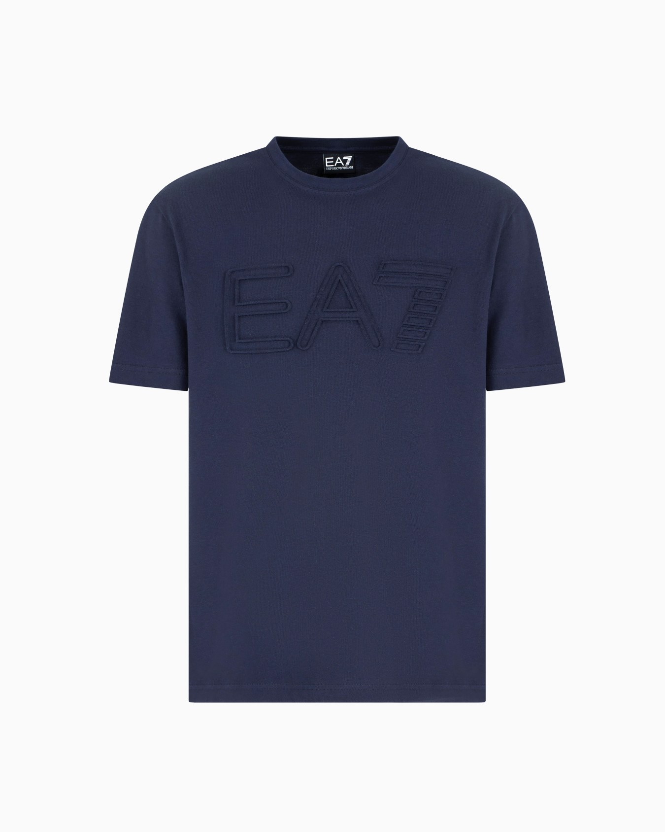 Logo Series short-sleeved organic cotton jersey T-shirt Slide 0