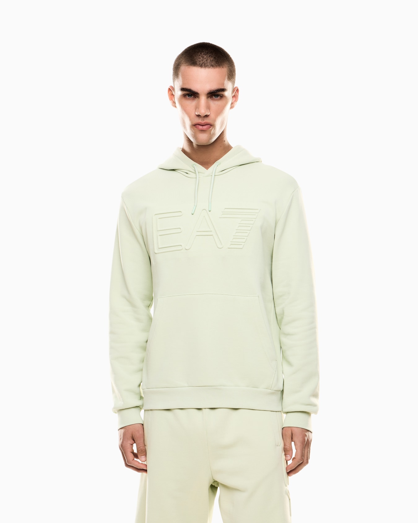 Logo Series organic-cotton hooded sweatshirt Slide 3