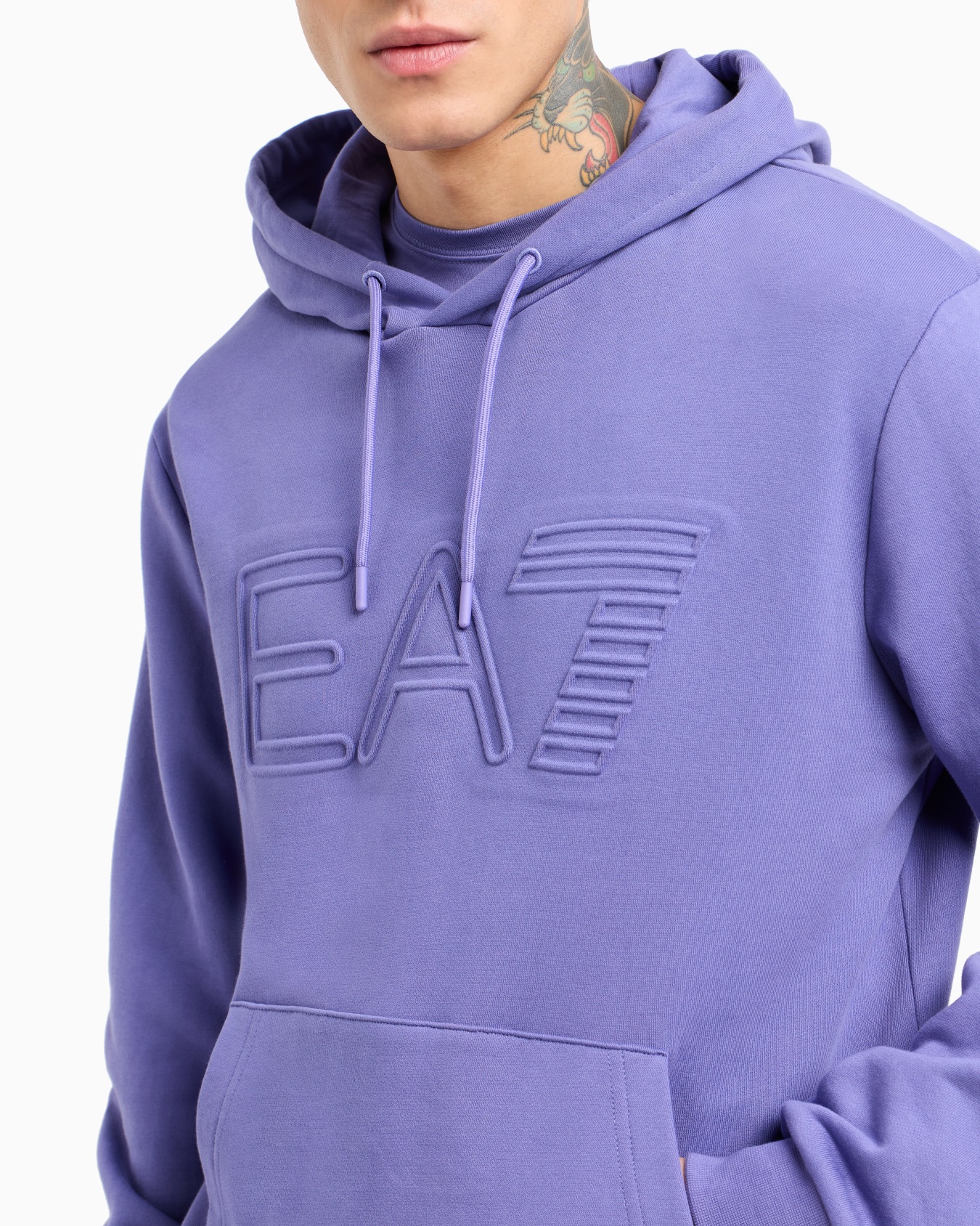 Logo Series organic-cotton hooded sweatshirt Slide 4