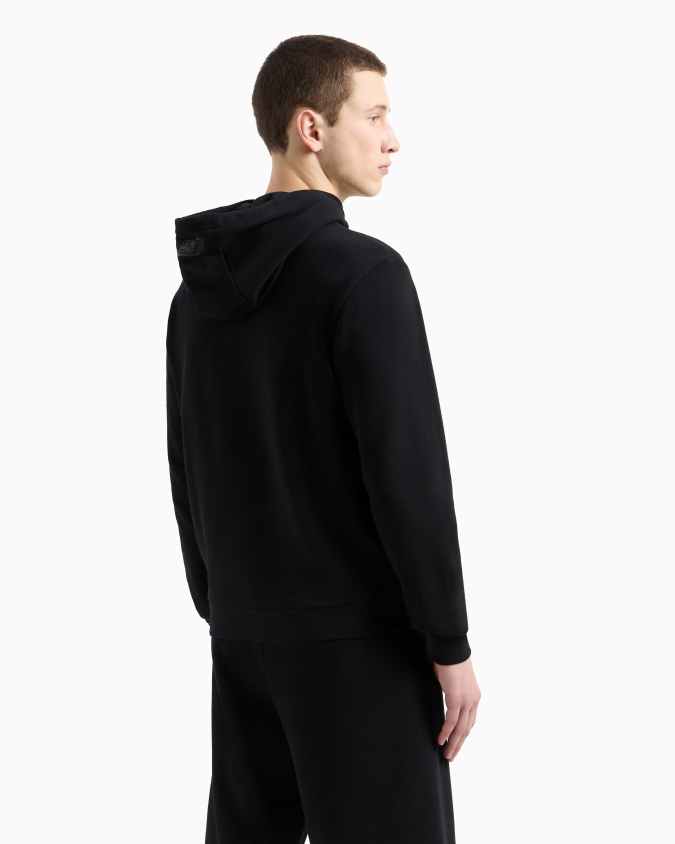 Logo Series organic-cotton hooded sweatshirt Slide 2