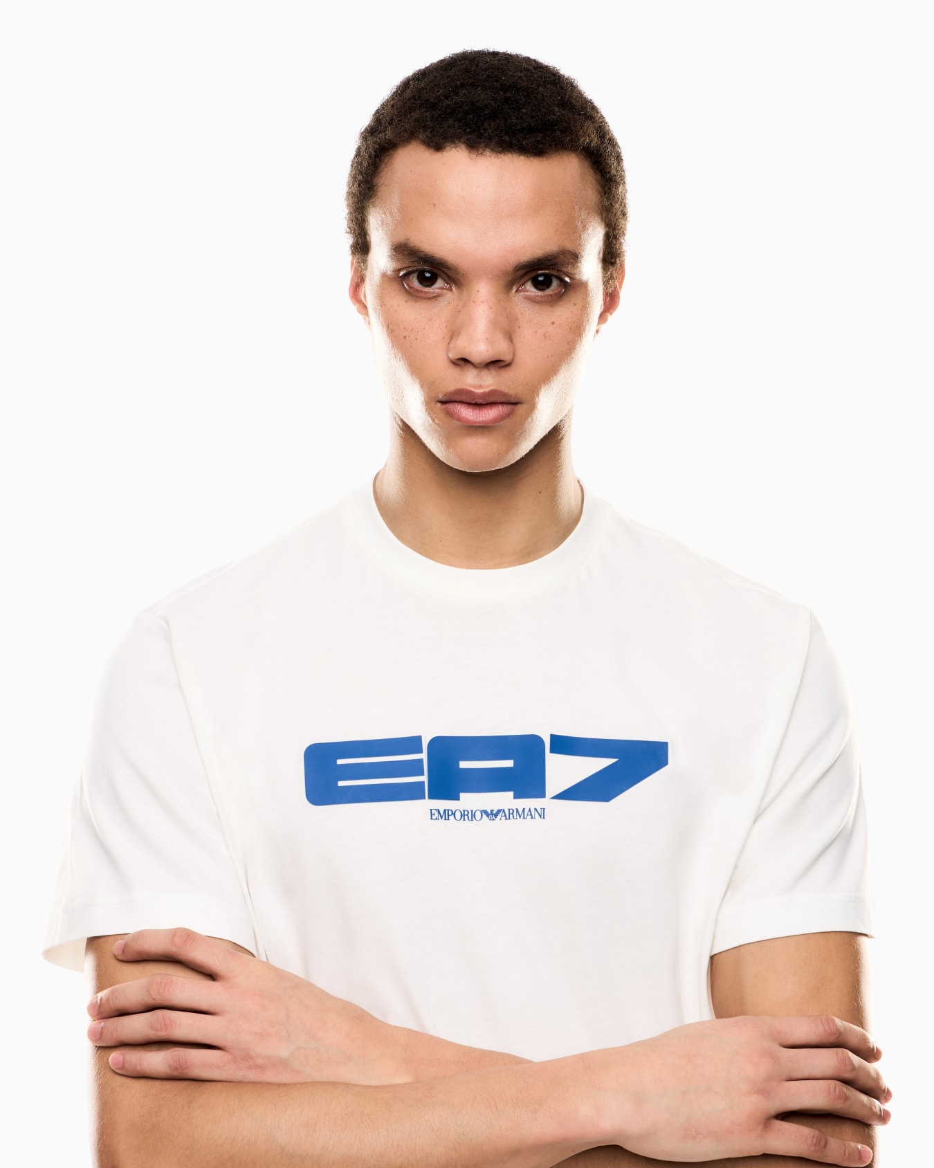Logo Series cotton jersey T-shirt with oversized logo Slide 4