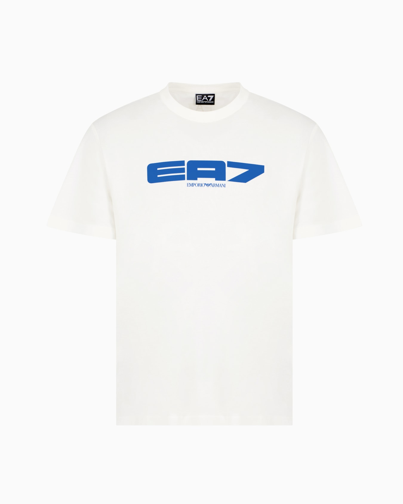 Logo Series cotton jersey T-shirt with oversized logo Slide 0