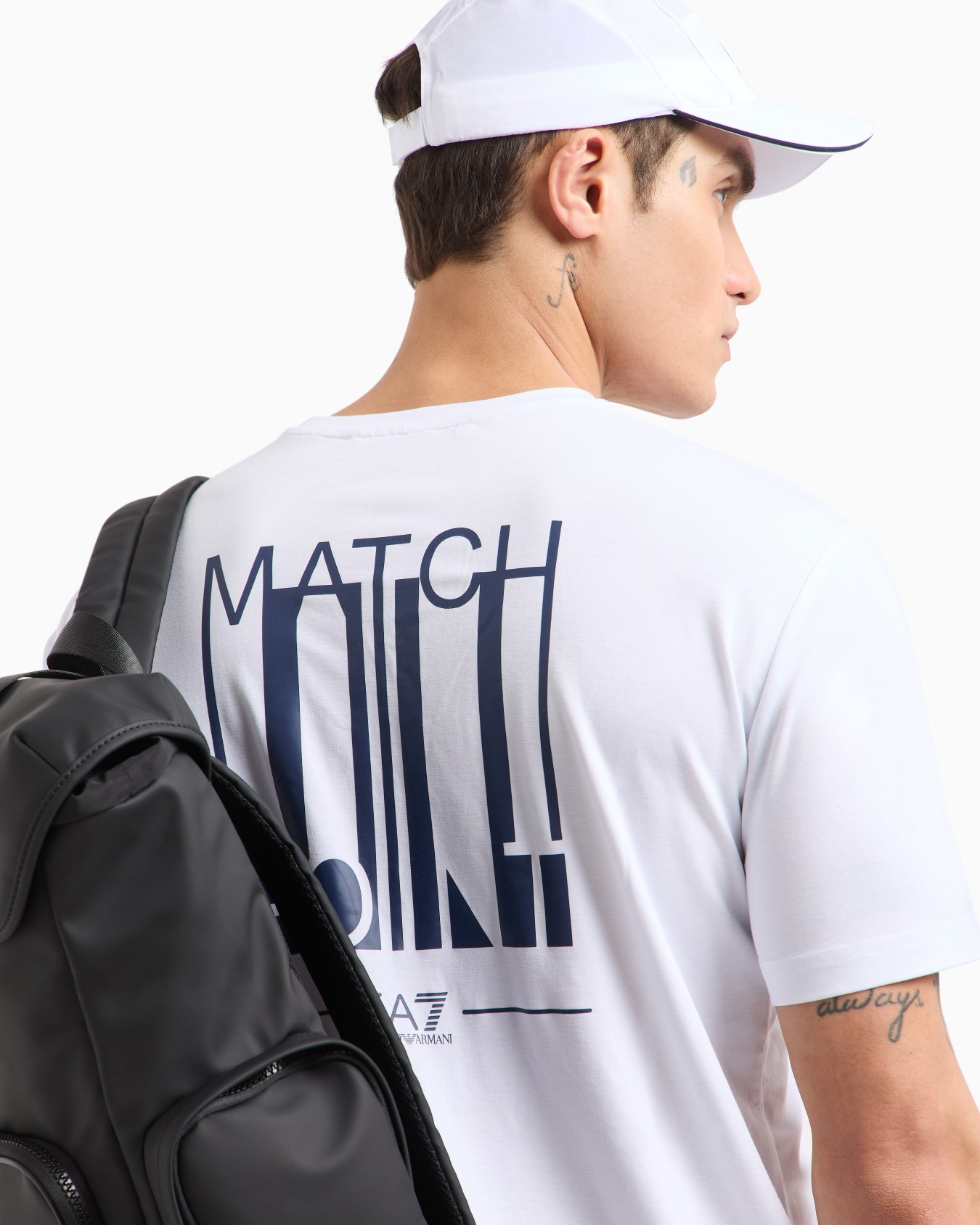 Tennis Club stretch viscose-blend crew-neck T-shirt Slide 4