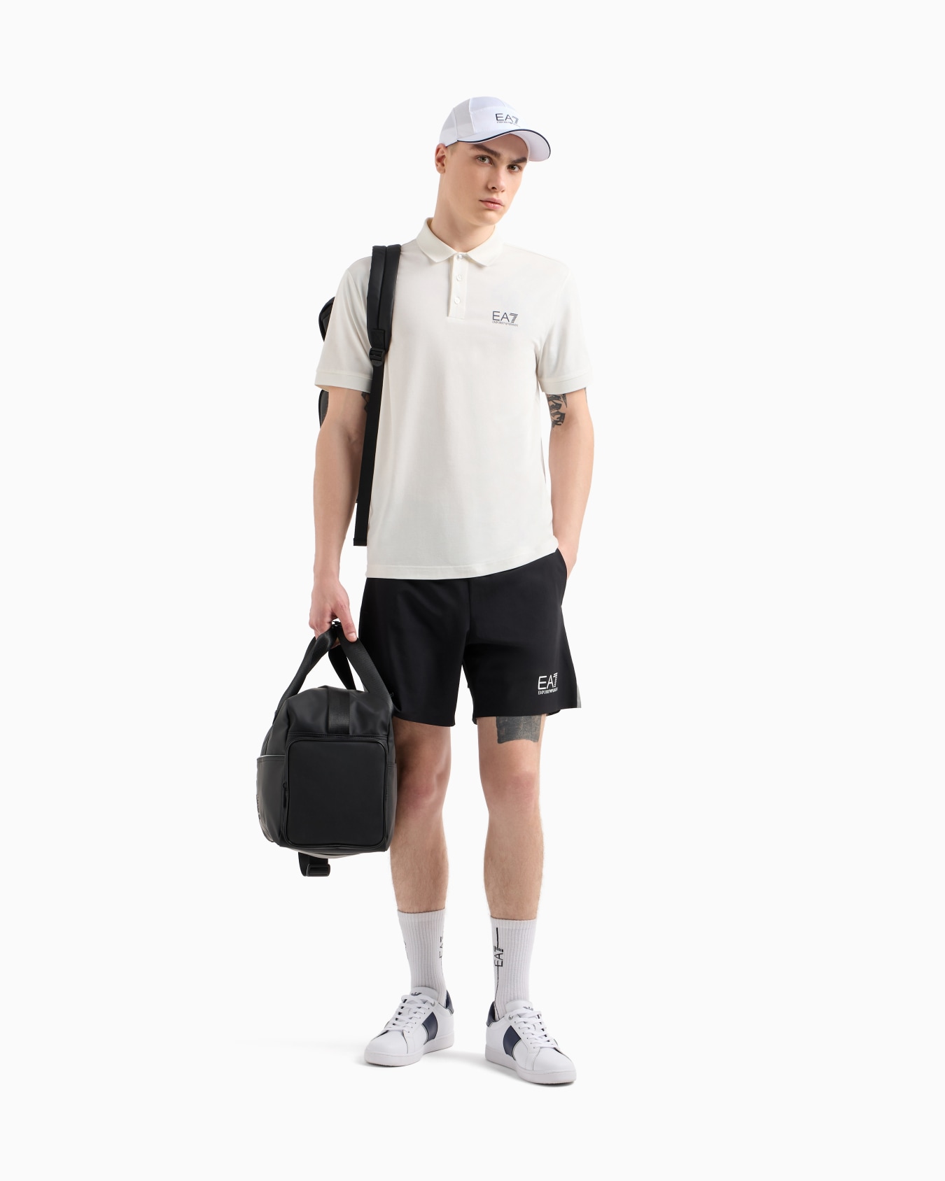 Polo Tennis Club en jersey de coton stretch Diapositive 1