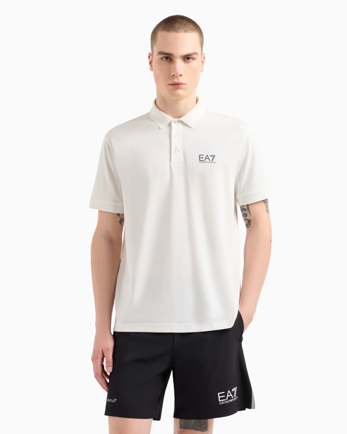 Polo Tennis Club en jersey de coton stretch Diapositive 3