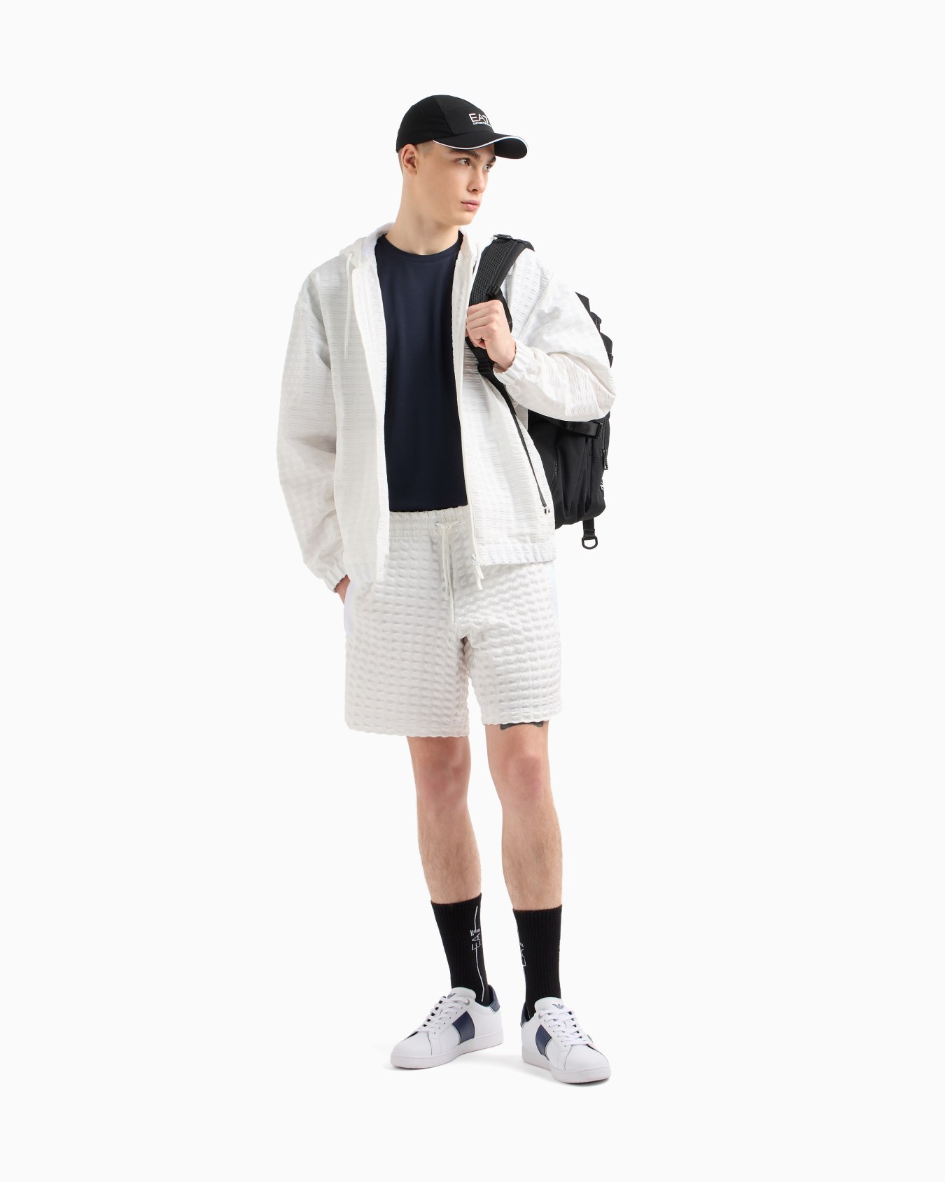 Tennis Club technical-fabric hooded sweatshirt Slide 1