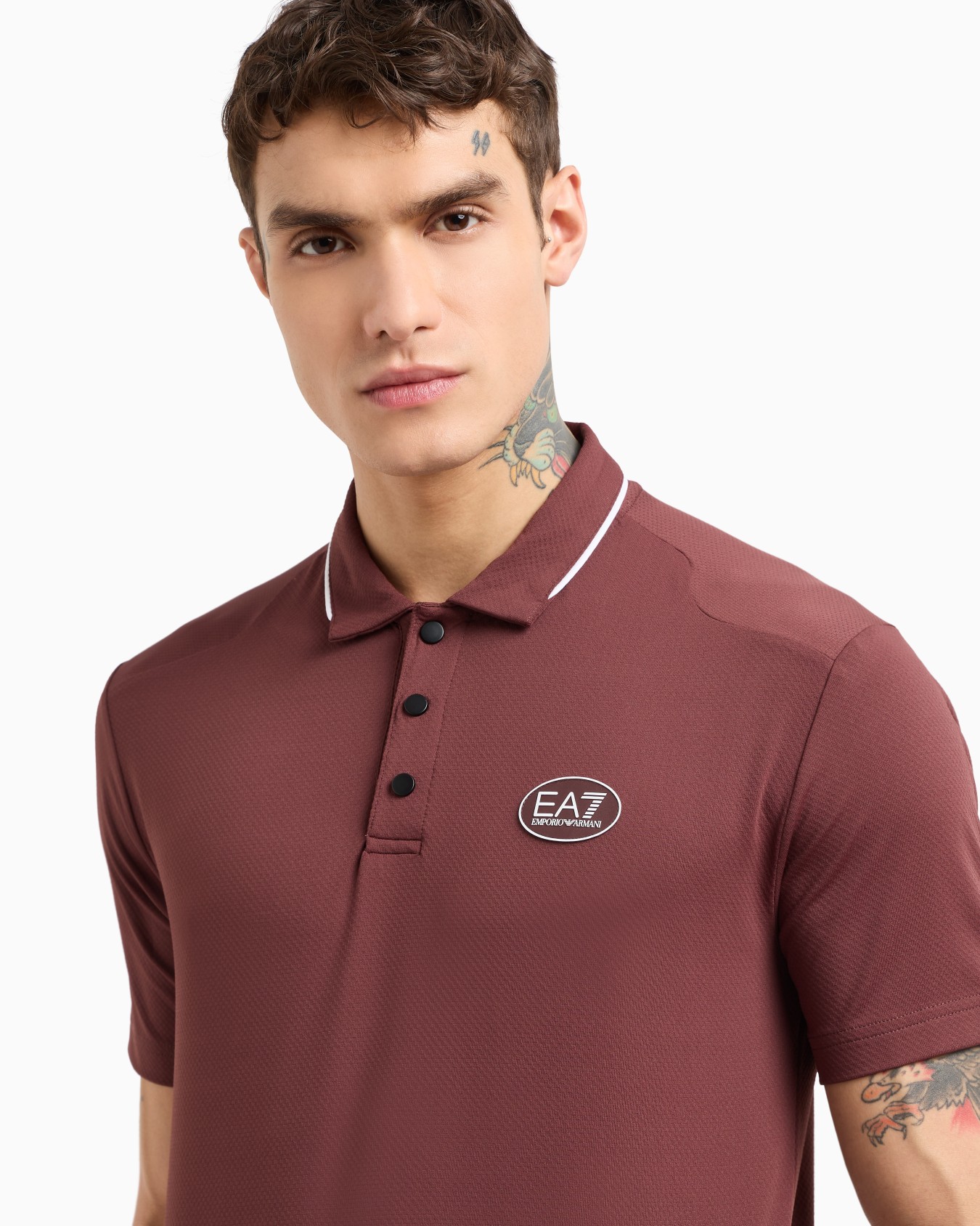 Golf Pro polo shirt in VENTUS7 technical fabric Slide 4