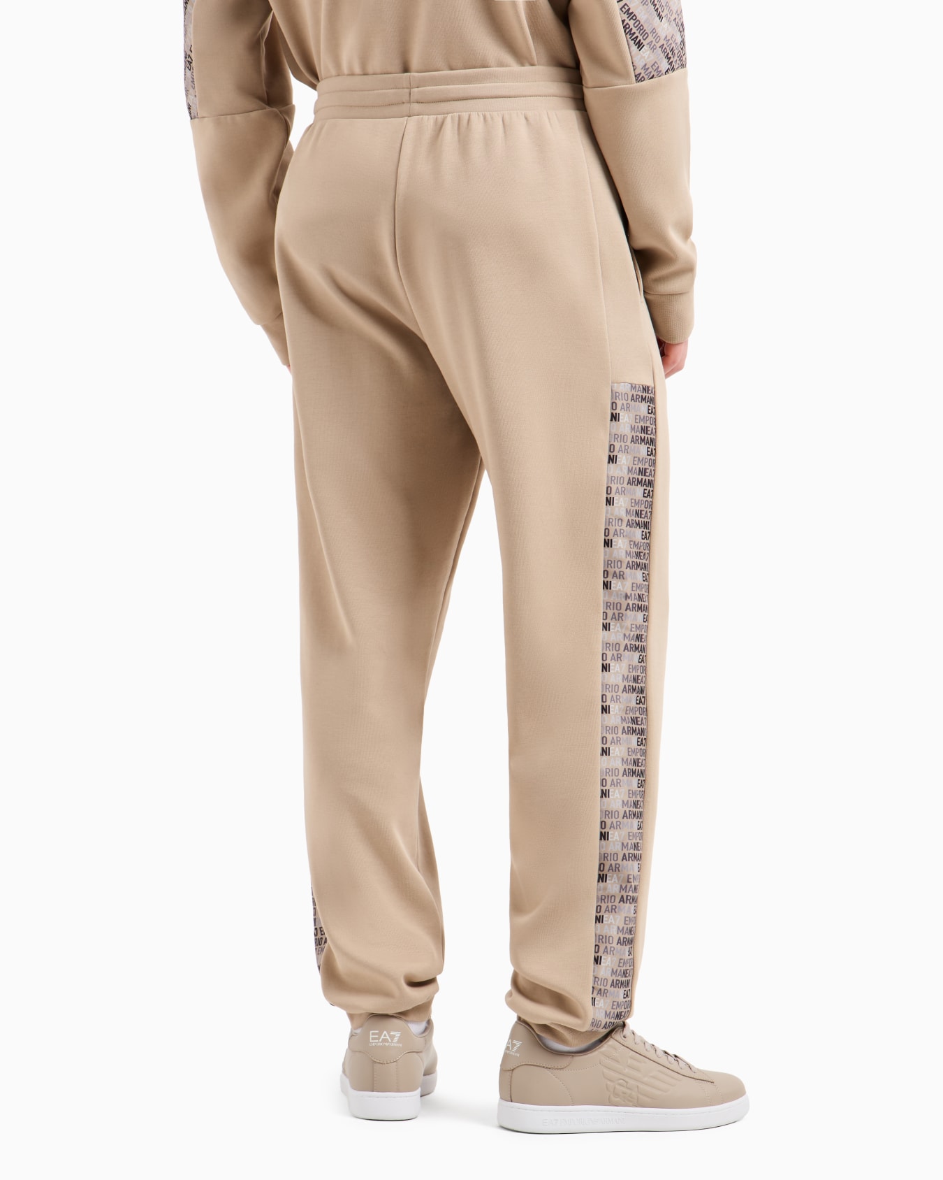 Cotton-blend Logo Series joggers Slide 2