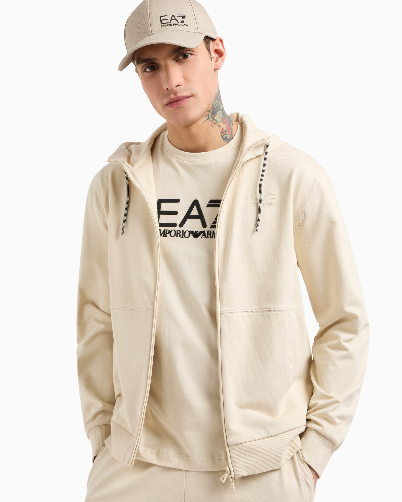 Visibility cotton crew-neck T-shirt Slide 4