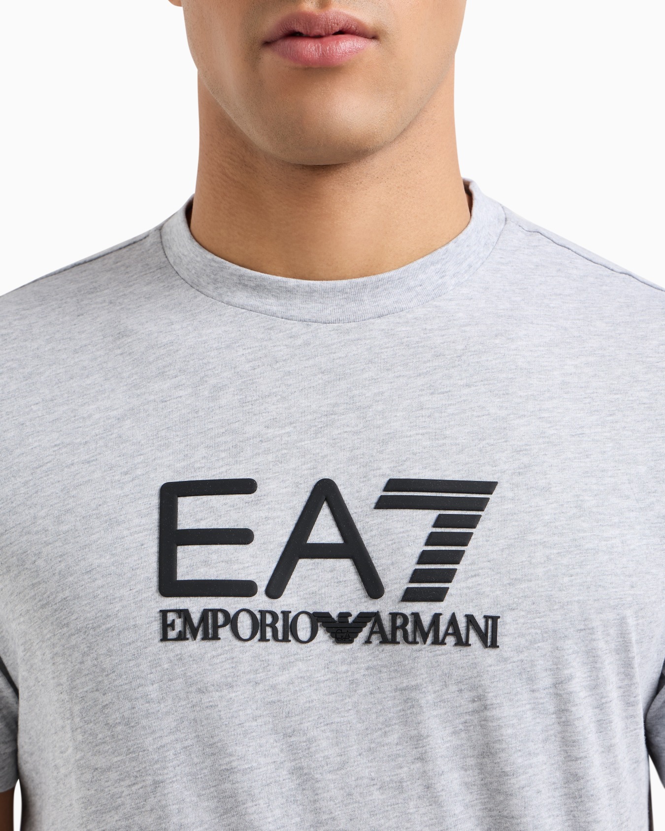 Visibility cotton crew-neck T-shirt Slide 4