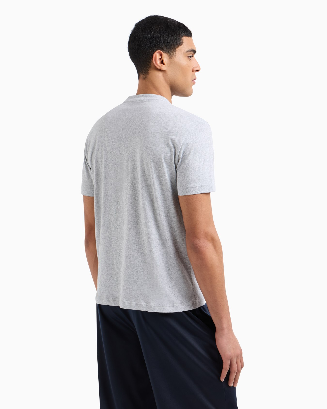 Visibility cotton crew-neck T-shirt Slide 2