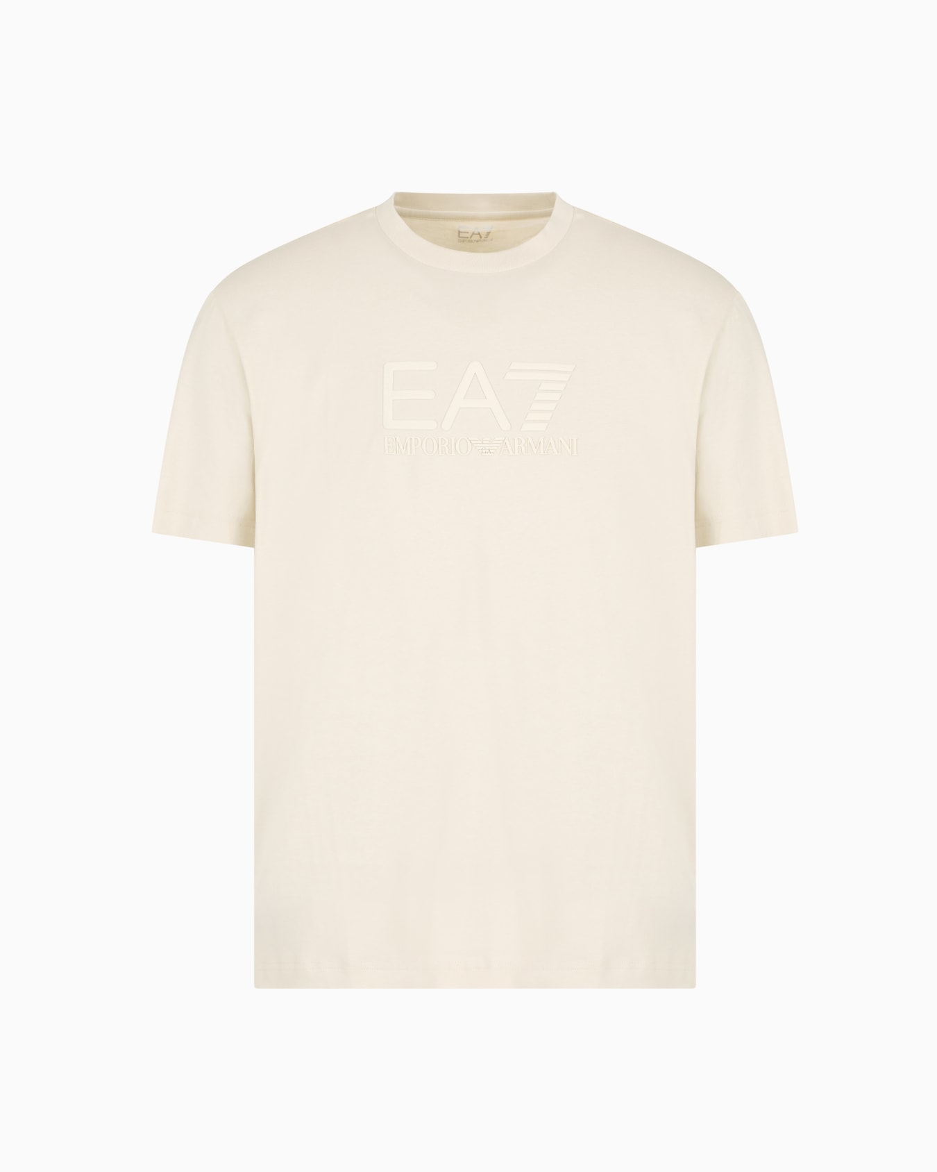 Visibility cotton crew-neck T-shirt Slide 0