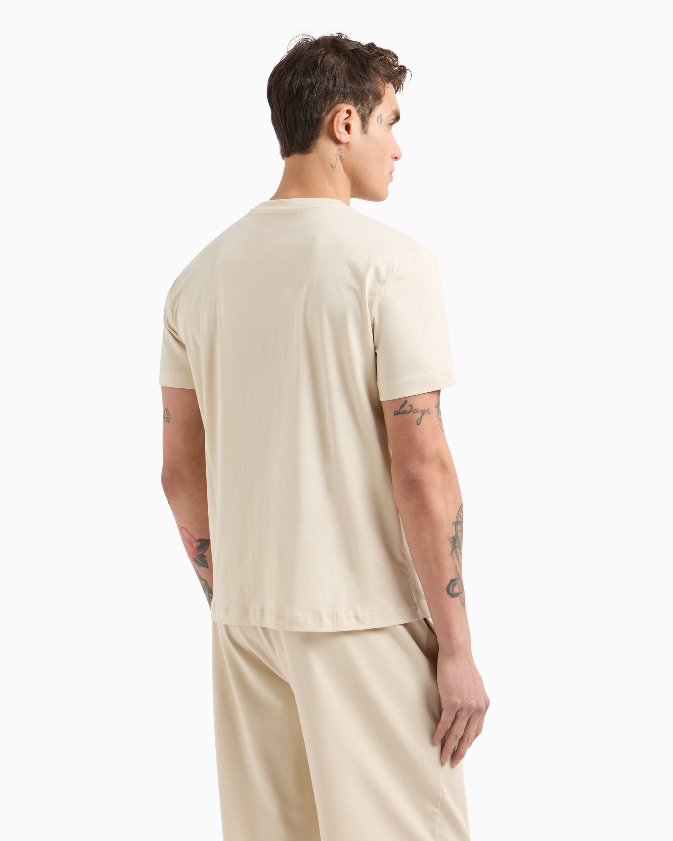 Visibility cotton crew-neck T-shirt Slide 2