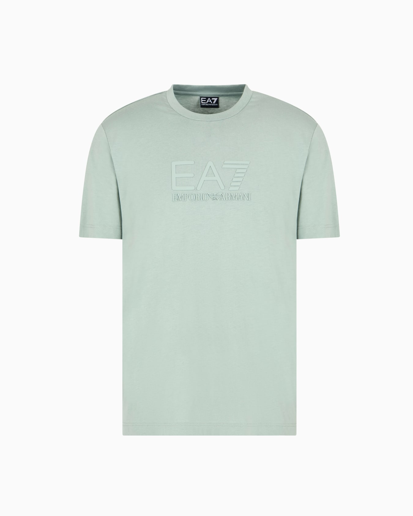 Visibility cotton crew-neck T-shirt Slide 0