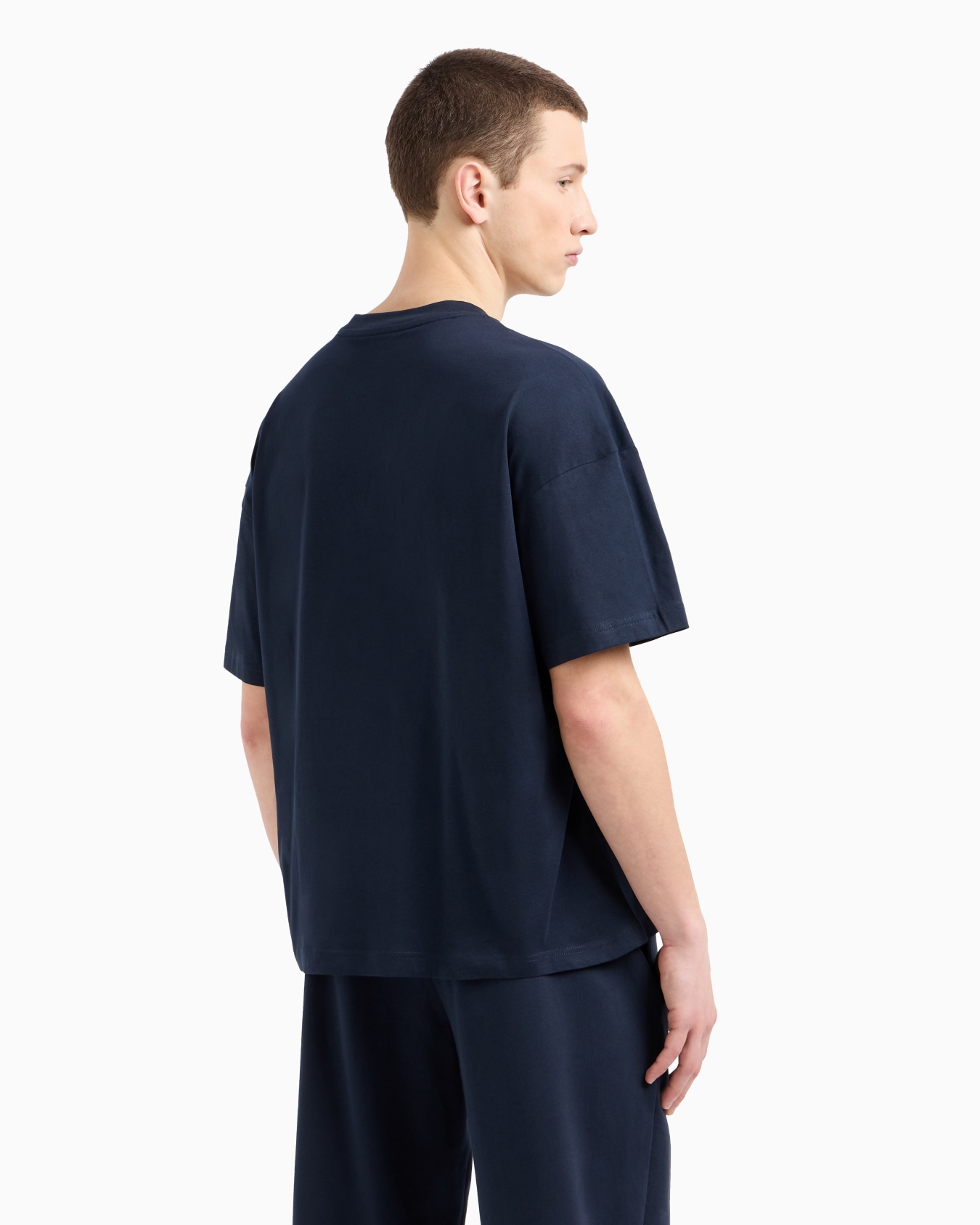 Visibility cotton crew-neck T-shirt Slide 2