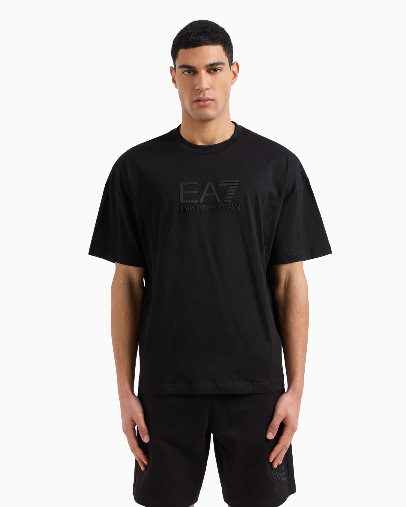 Visibility cotton crew-neck T-shirt Slide 4