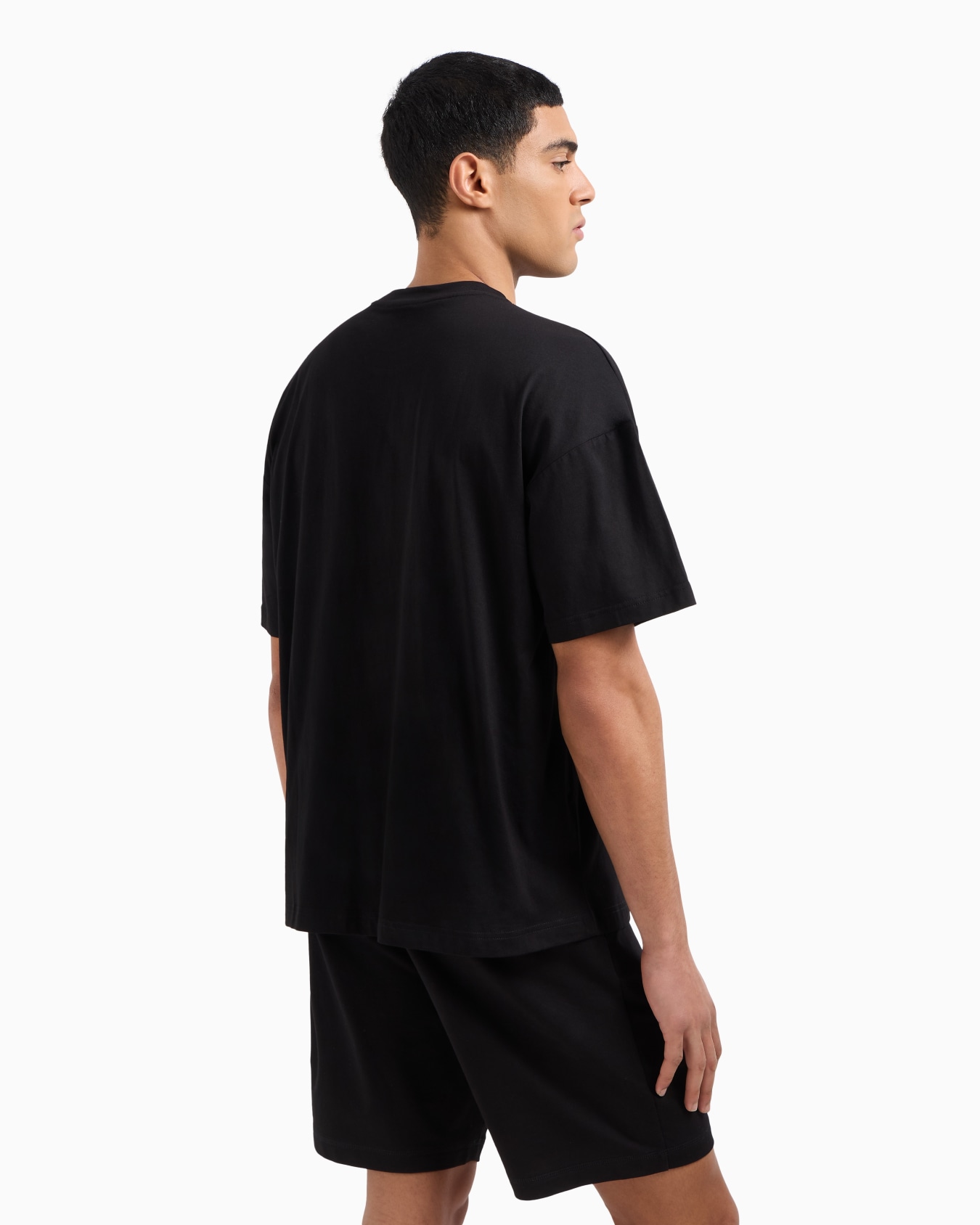 Visibility cotton crew-neck T-shirt Slide 3