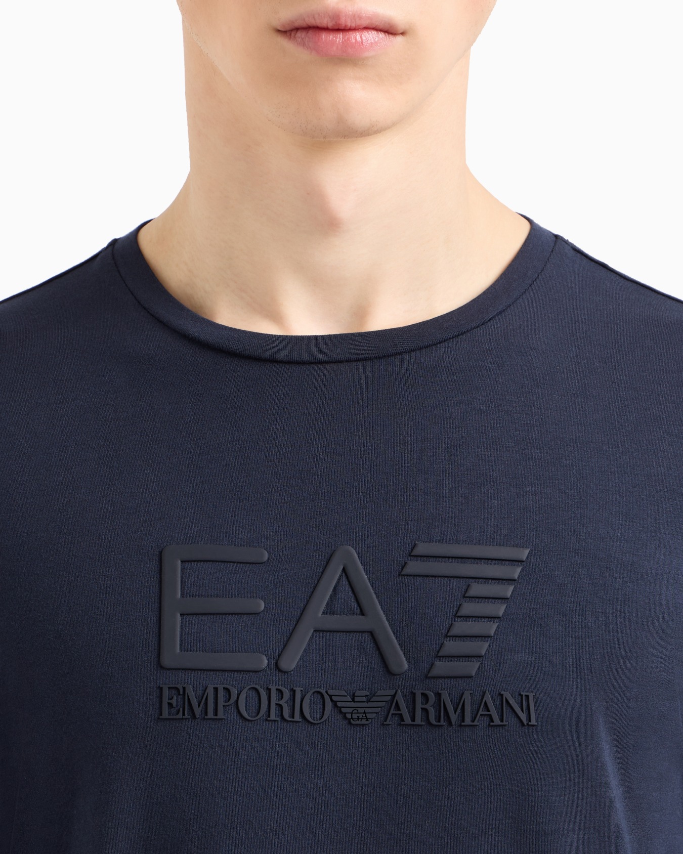 Visibility stretch-cotton long-sleeved T-shirt Slide 4