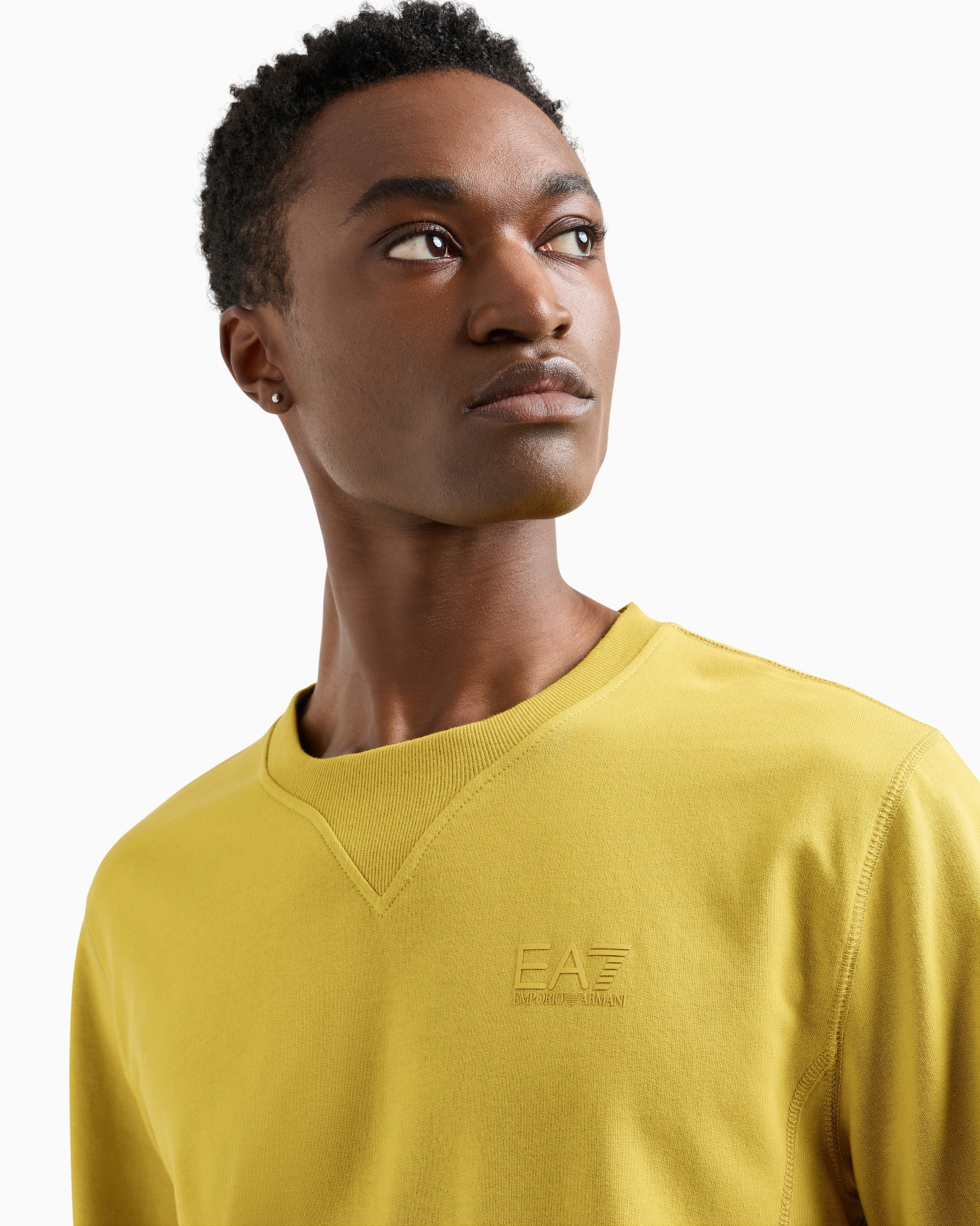 Visibility cotton crew-neck sweatshirt  Slide 4