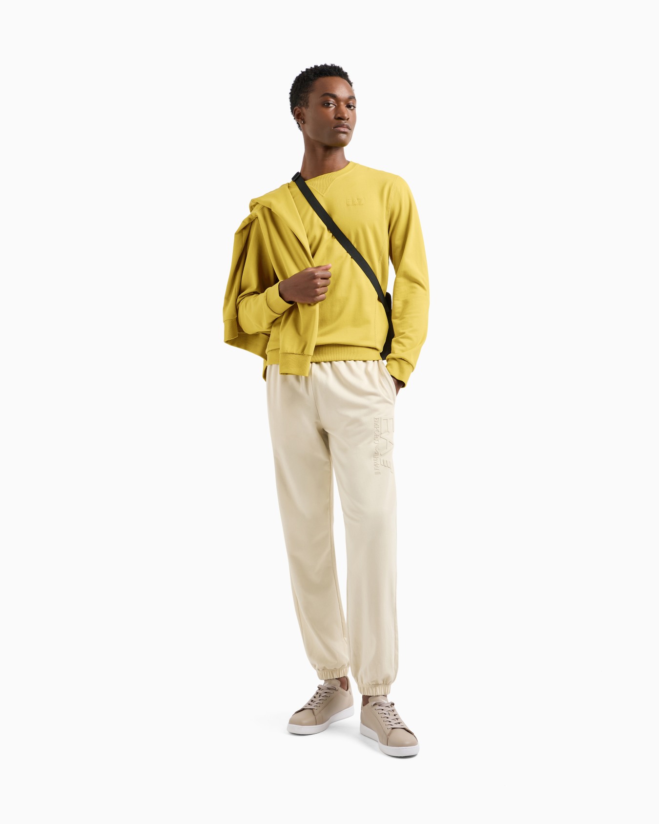 Visibility cotton crew-neck sweatshirt  Slide 1