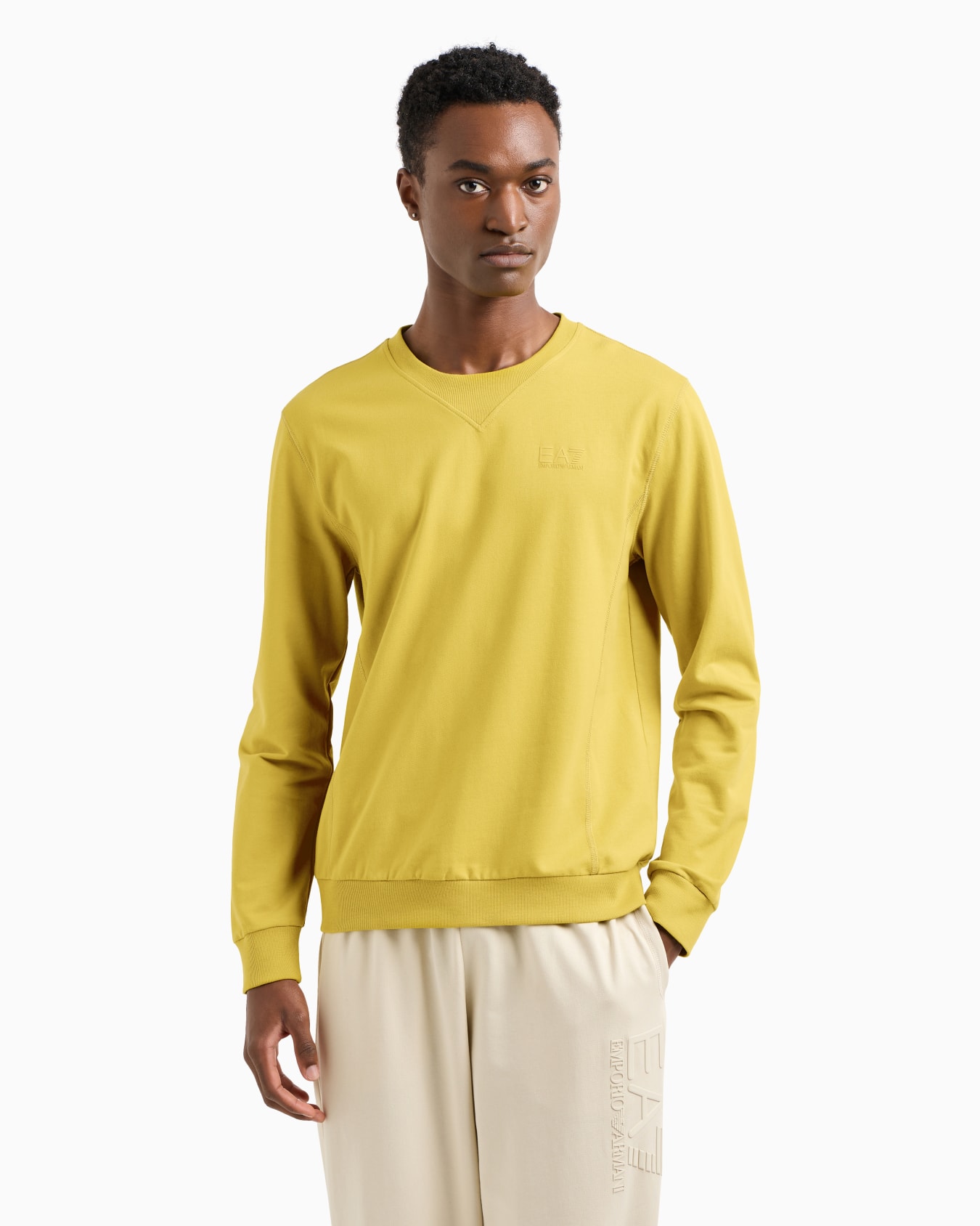 Visibility cotton crew-neck sweatshirt  Slide 3