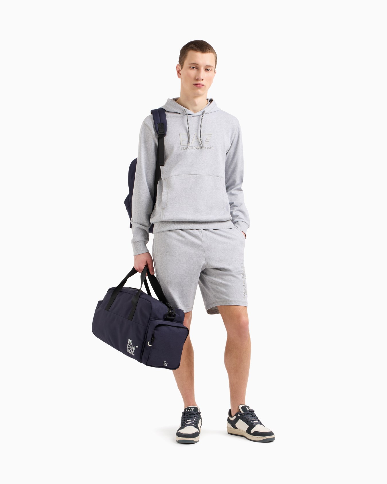 Cotton hooded Visibility sweatshirt  Slide 1