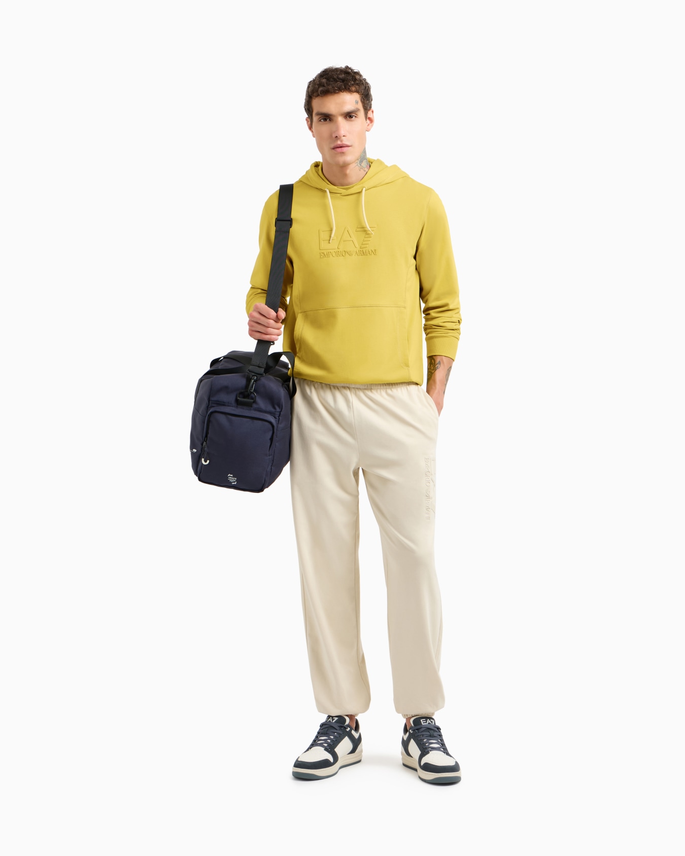 Cotton hooded Visibility sweatshirt  Slide 1