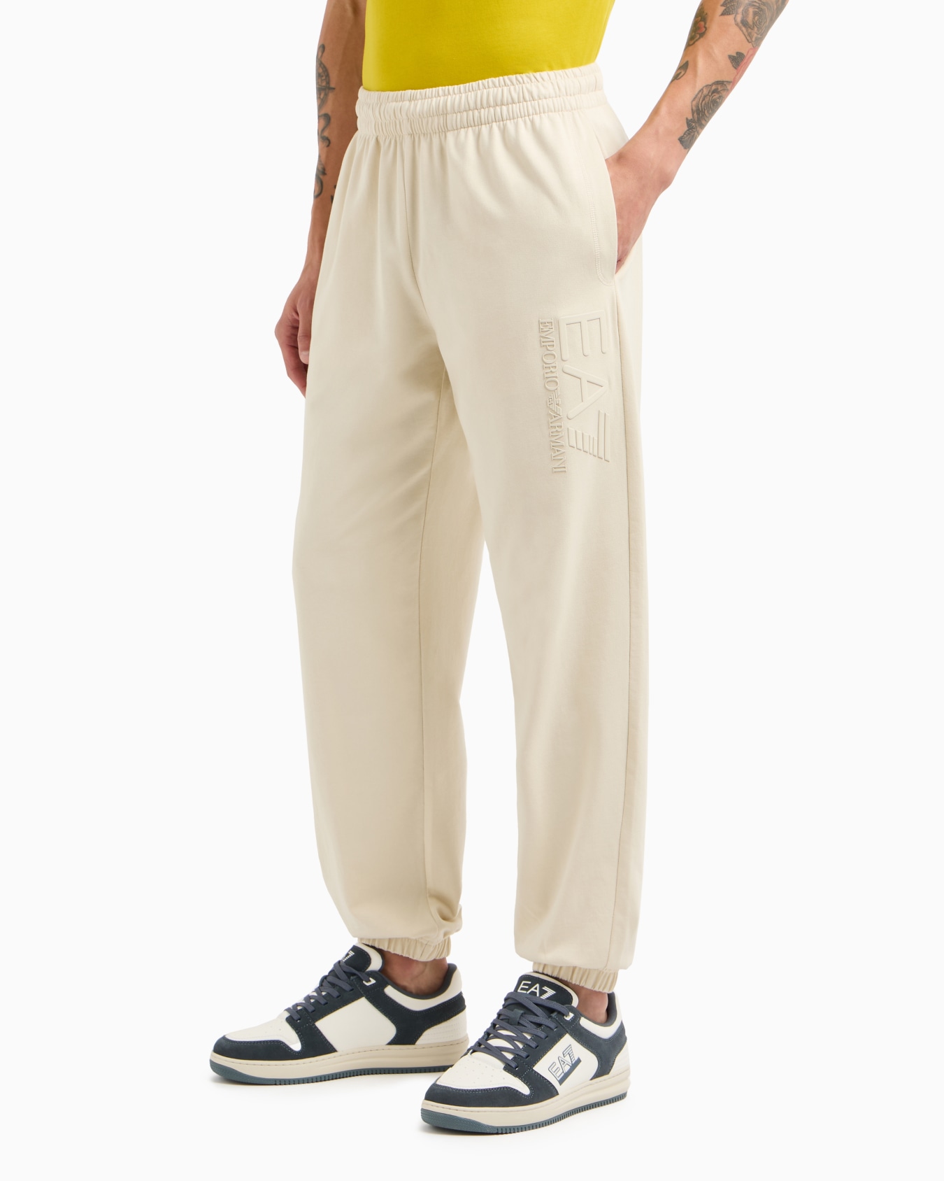 Visibility cotton joggers Slide 3