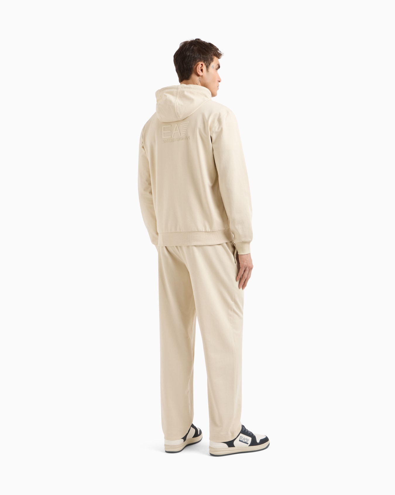 Visibility cotton tracksuit with hood Slide 2