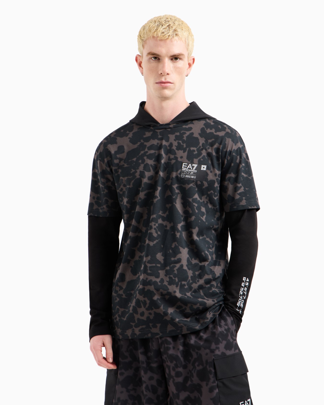Cotton hooded Visibility sweatshirt Slide 3