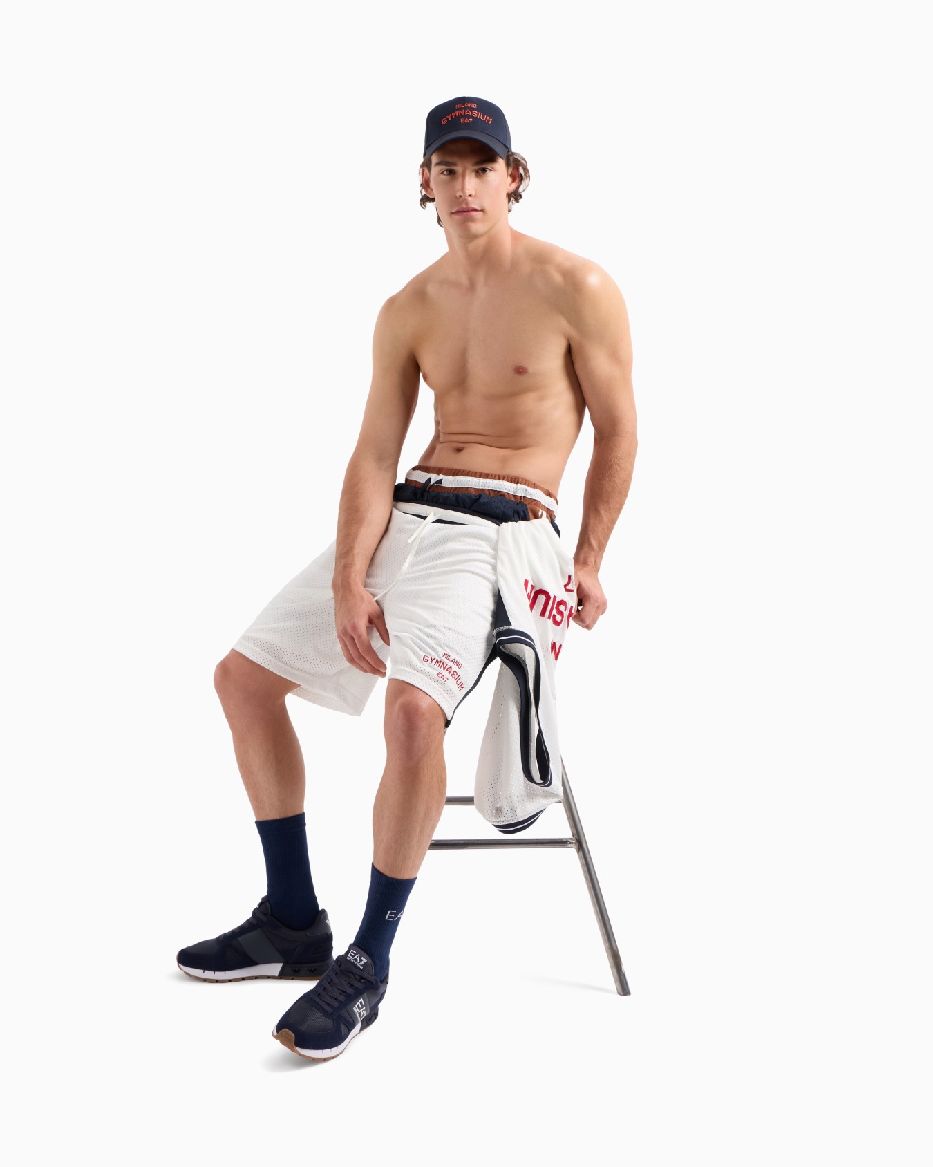 Club House technical-fabric Bermuda shorts  Slide 1