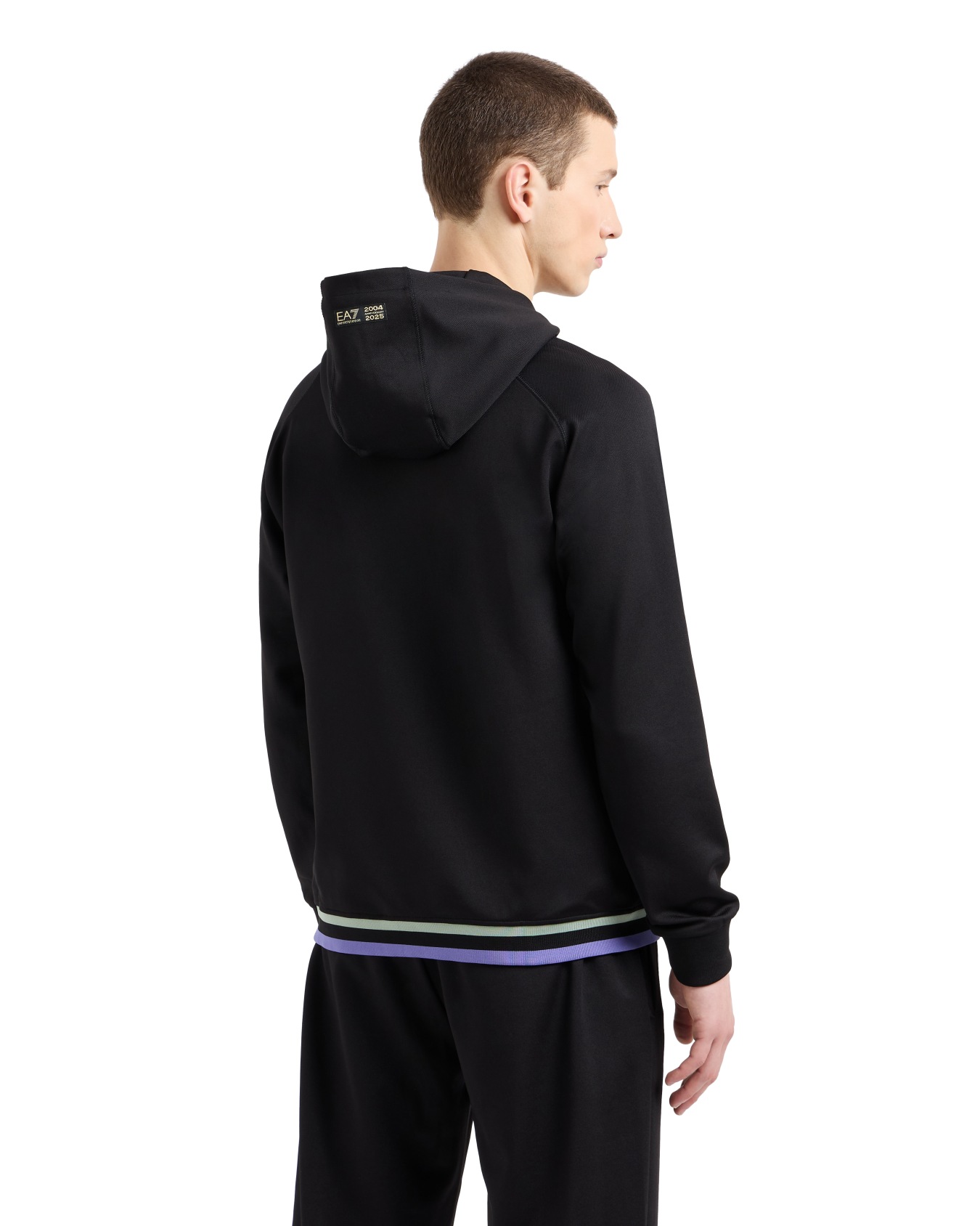 Soccer stretch twill hooded sweatshirt Slide 2