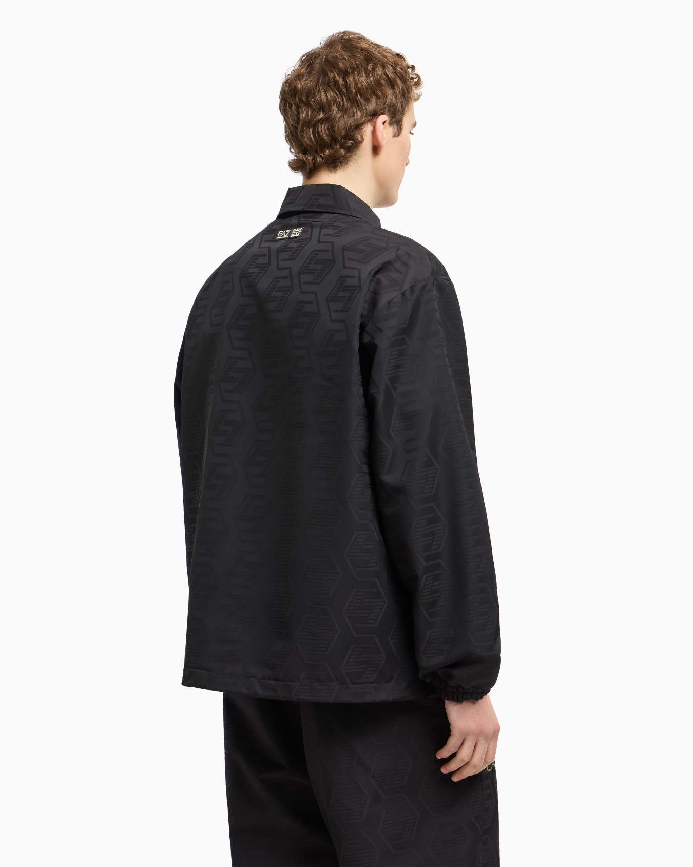 Veste monogramme Soccer en tissu jacquard Diapositive 3