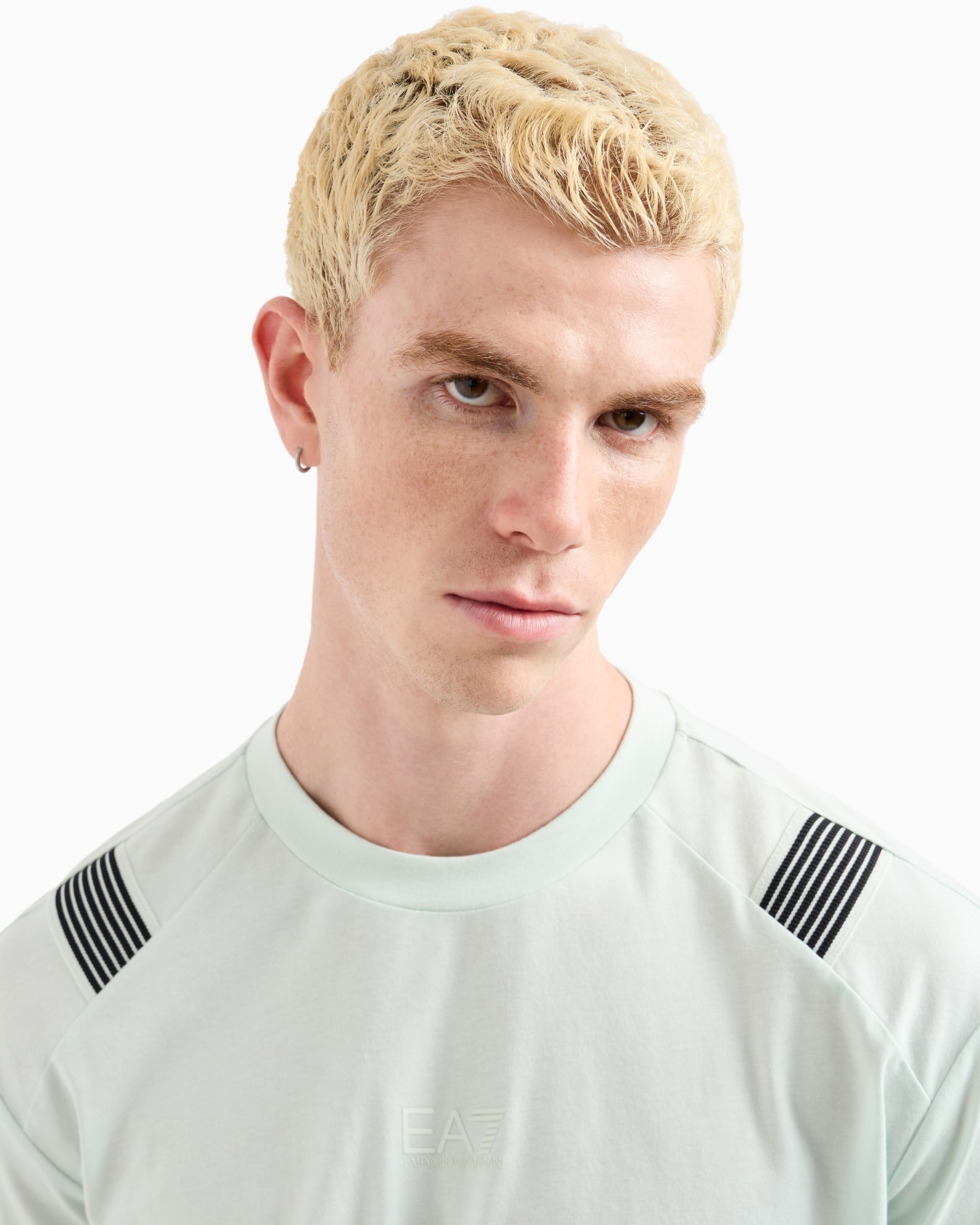 7 Lines cotton jersey crew-neck T-shirt Slide 4