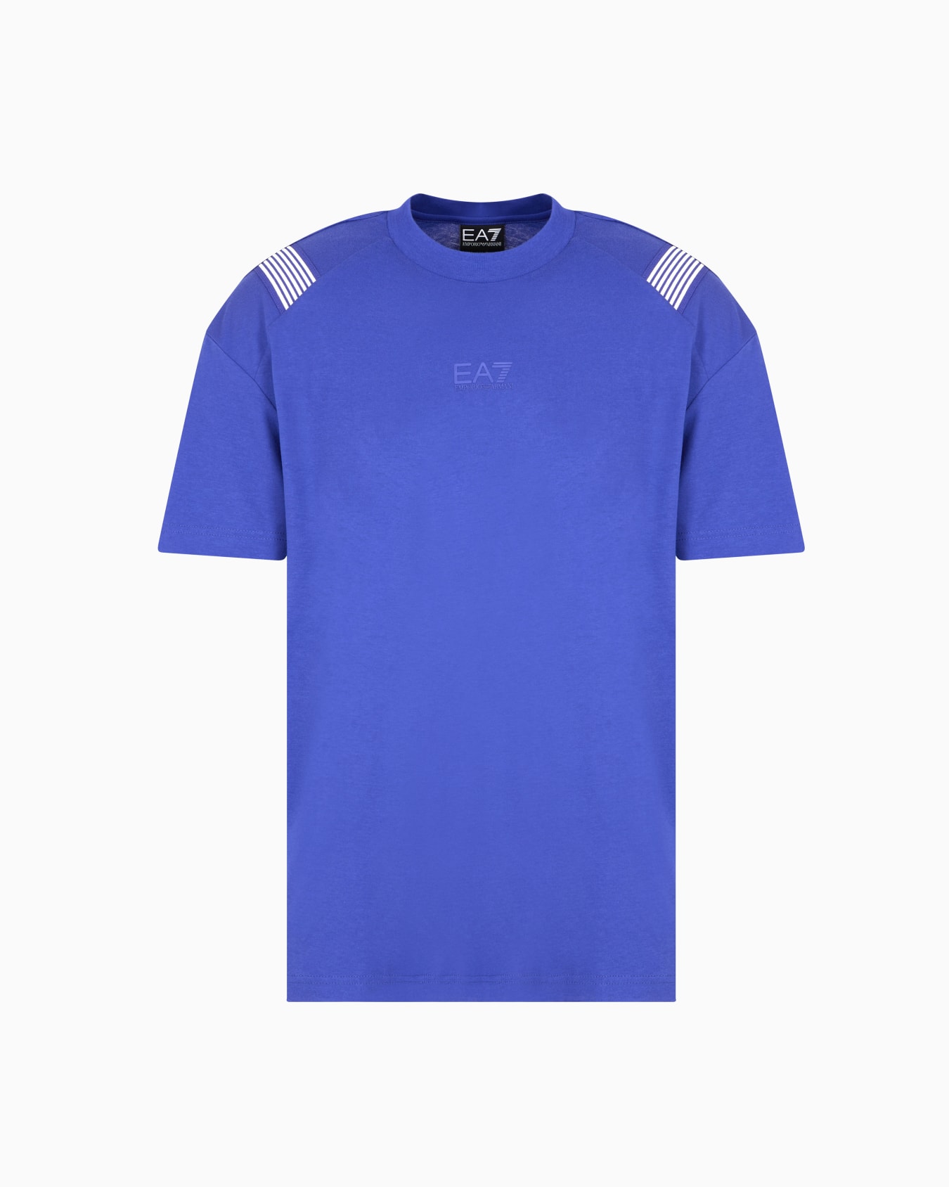 7 Lines cotton jersey crew-neck T-shirt Slide 0