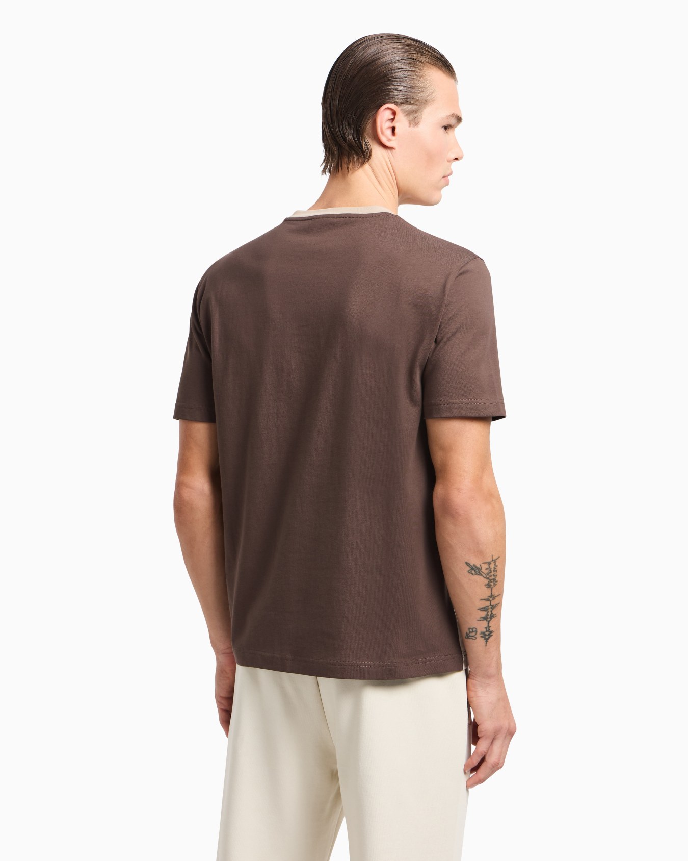 Summer Block cotton jersey crew-neck T-shirt Slide 2