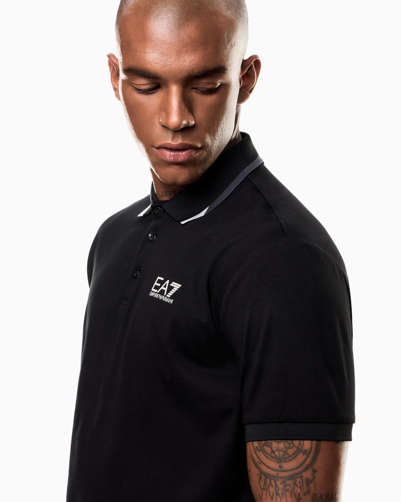 Summer Block cotton jersey polo shirt Slide 5