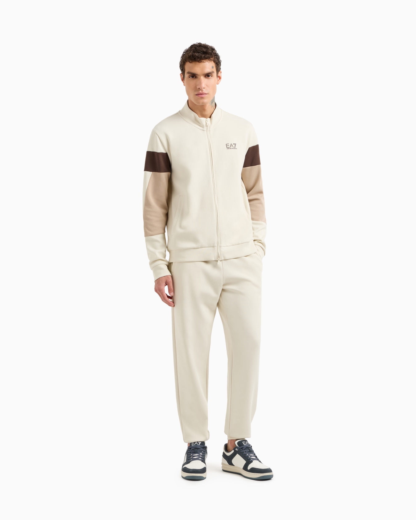 Summer Block cotton-blend tracksuit Slide 3