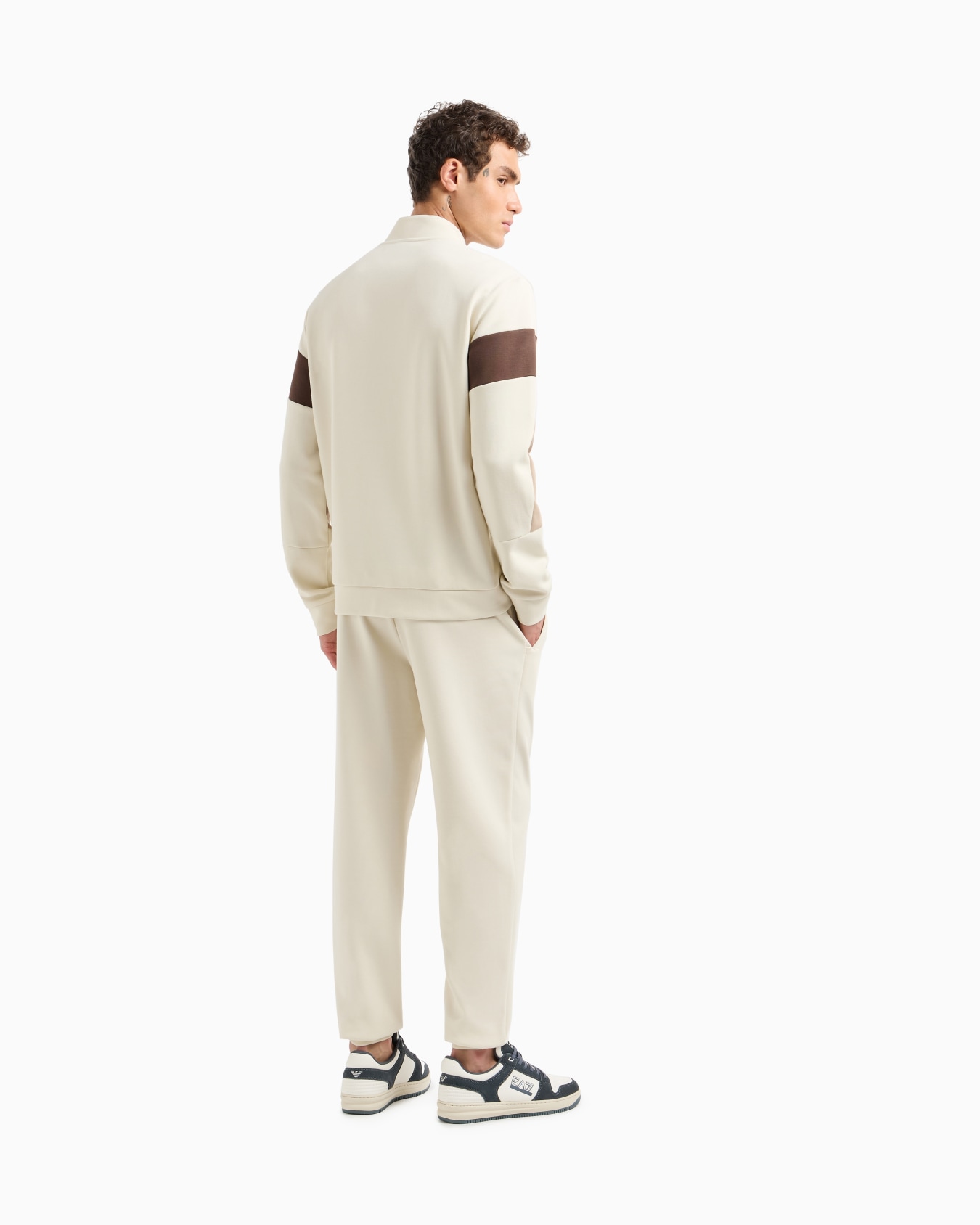 Summer Block cotton-blend tracksuit Slide 2