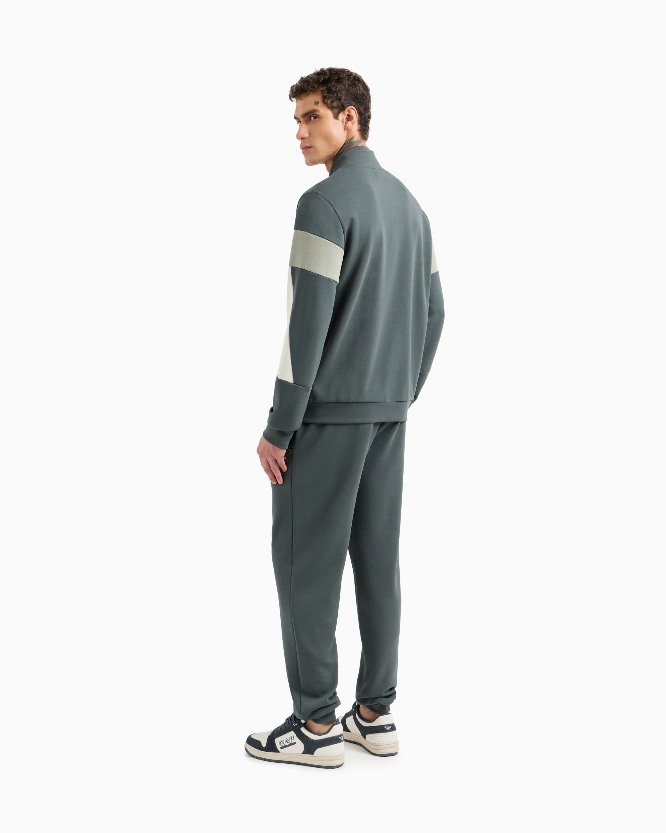 Tuta Summer Block in misto cotone Slide 2