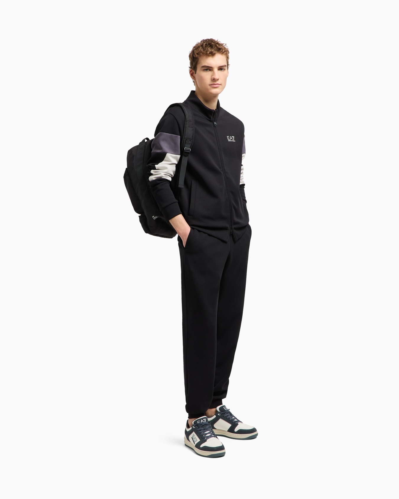 Summer Block cotton-blend tracksuit Slide 2