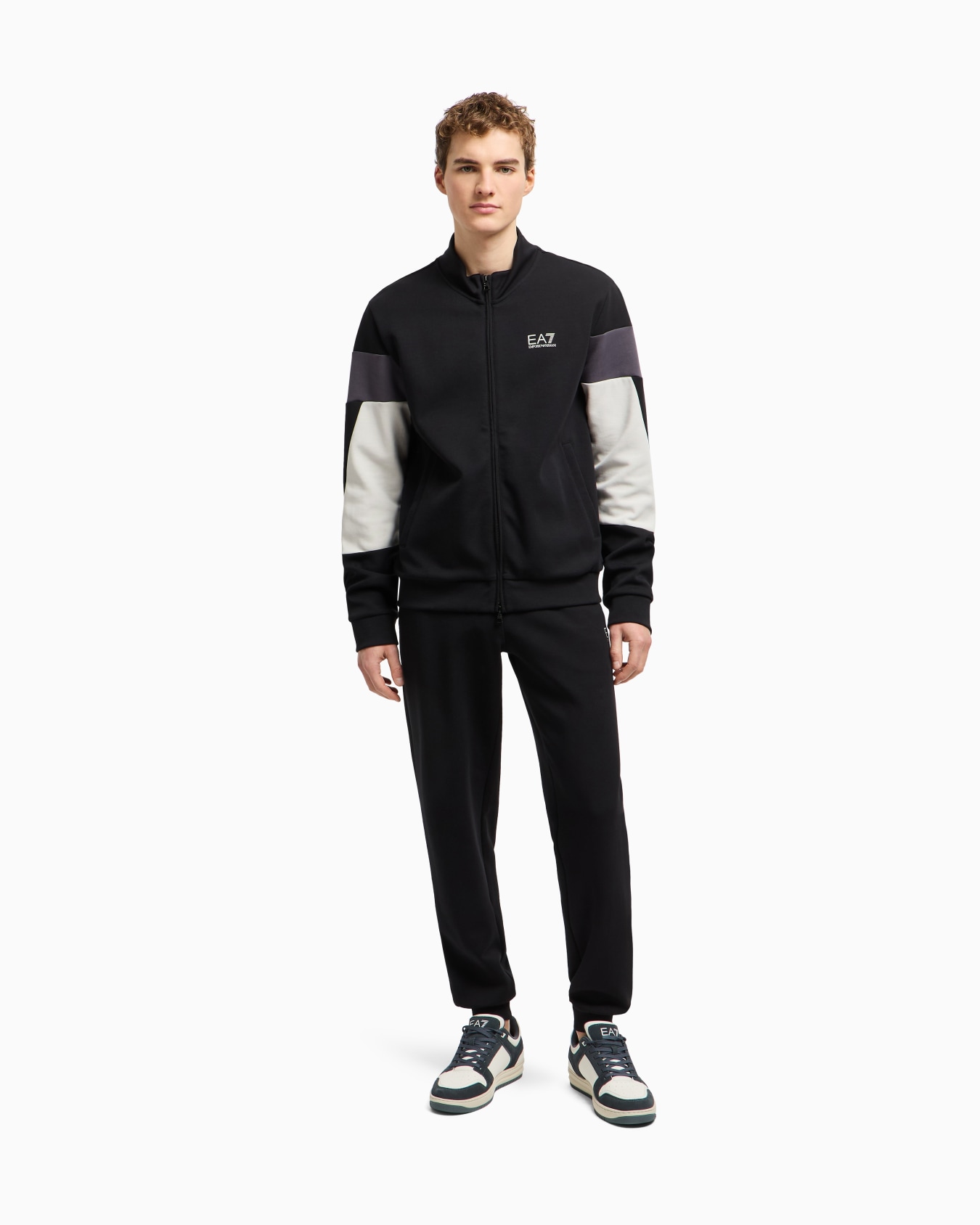 Summer Block cotton-blend tracksuit Slide 4