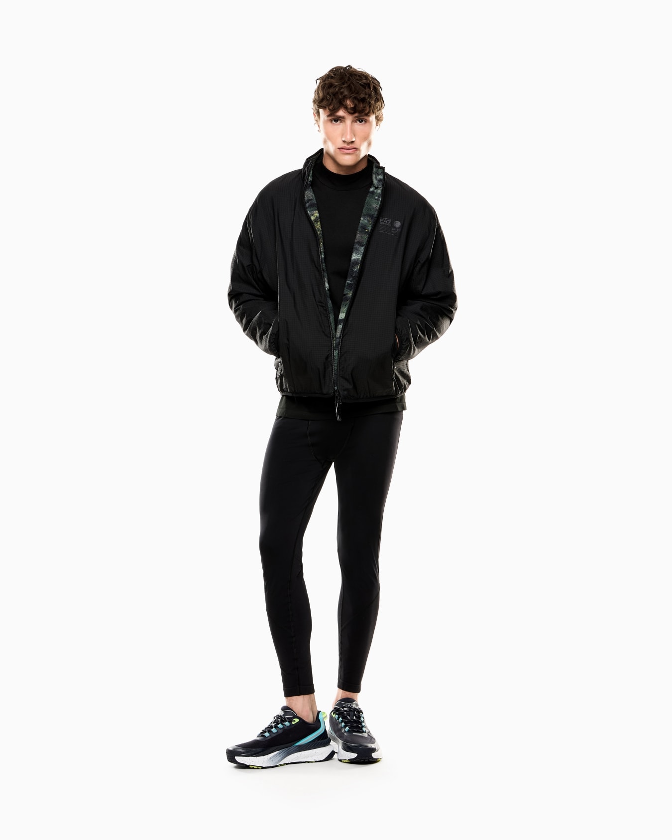 Dynamic Athlete leggings in stretch technical fabric Slide 1