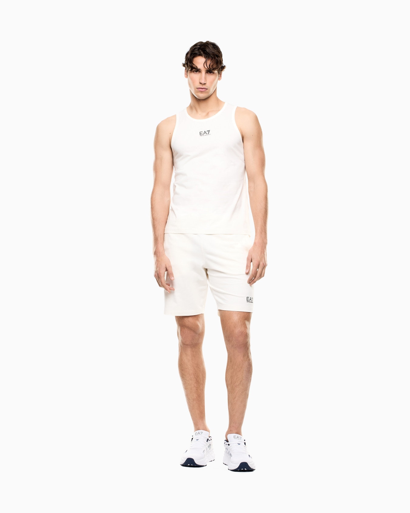 Core Identity cotton jersey tank top Slide 1
